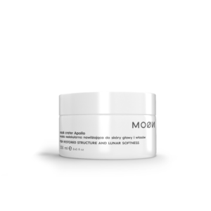 Maska molekularna Crater Apollo Moon Professional Cosmetics – odbudowująco-nawilżająca maska do włosów i skóry głowy 250 ml